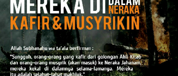 Sifat orang kafir STIM SURAKARTA NGRUKI AL MUKMIN CEMANI KAPUS BAHASA ARAB SUDARMADI PUTRA M UD.